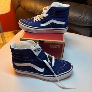 VansSk8-Hi 'Beacon Blue Size MEN 5 Women 6.5